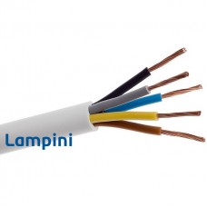  Καλώδιο Εύκαμπτο NYMHY H05VV-F 5x0,75mm² Λευκό